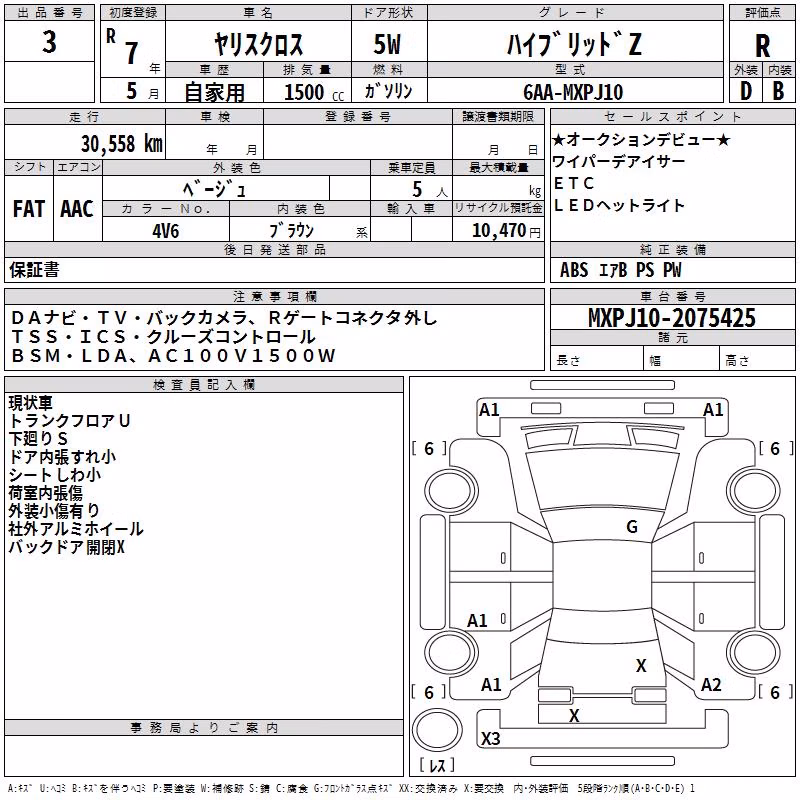 TOYOTA YARIS CROSS