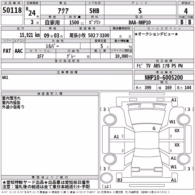 TOYOTA AQUA