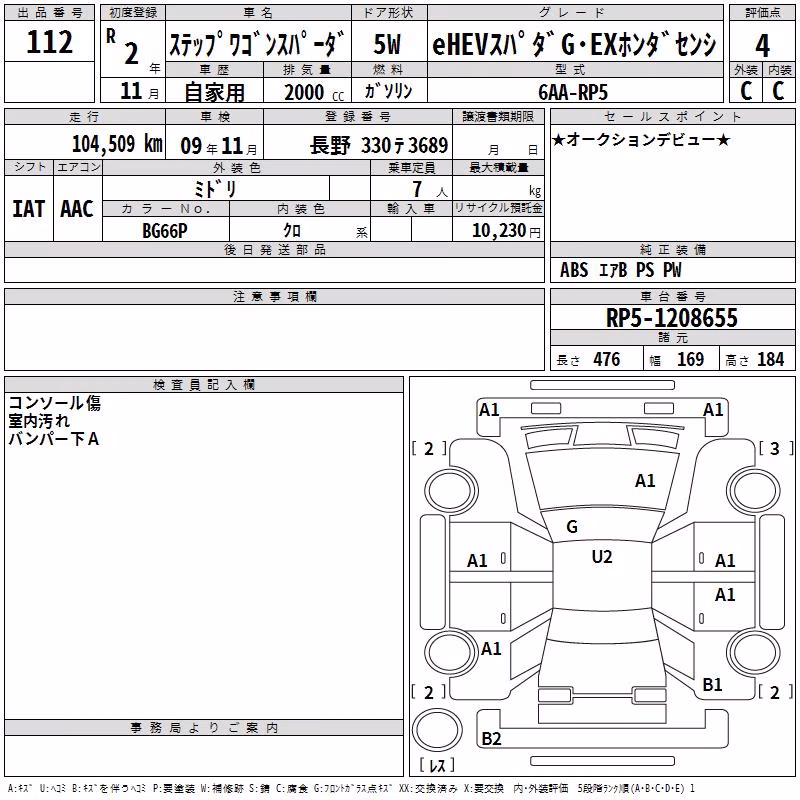 HONDA STEPWGN