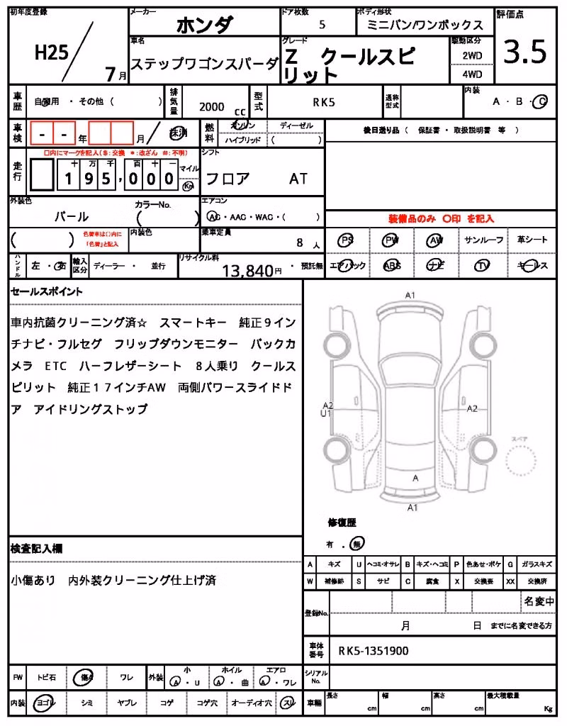 HONDA STEPWGN