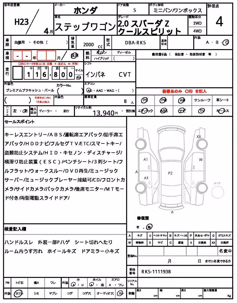 HONDA STEPWGN