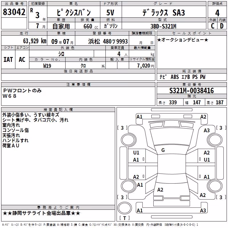 TOYOTA PIXIS VAN