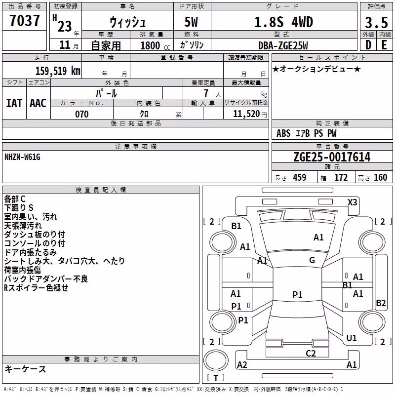 TOYOTA WISH