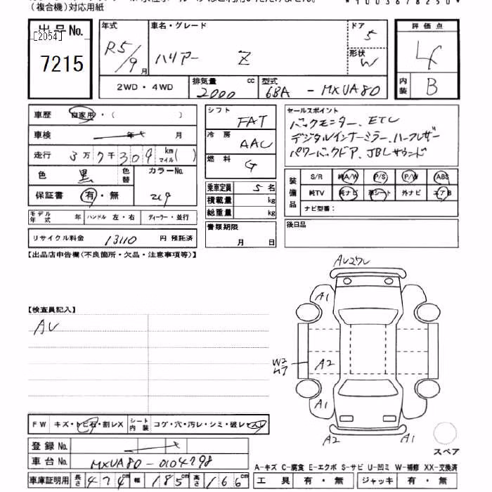 TOYOTA HARRIER