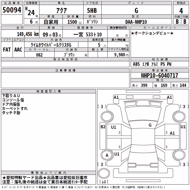 TOYOTA AQUA