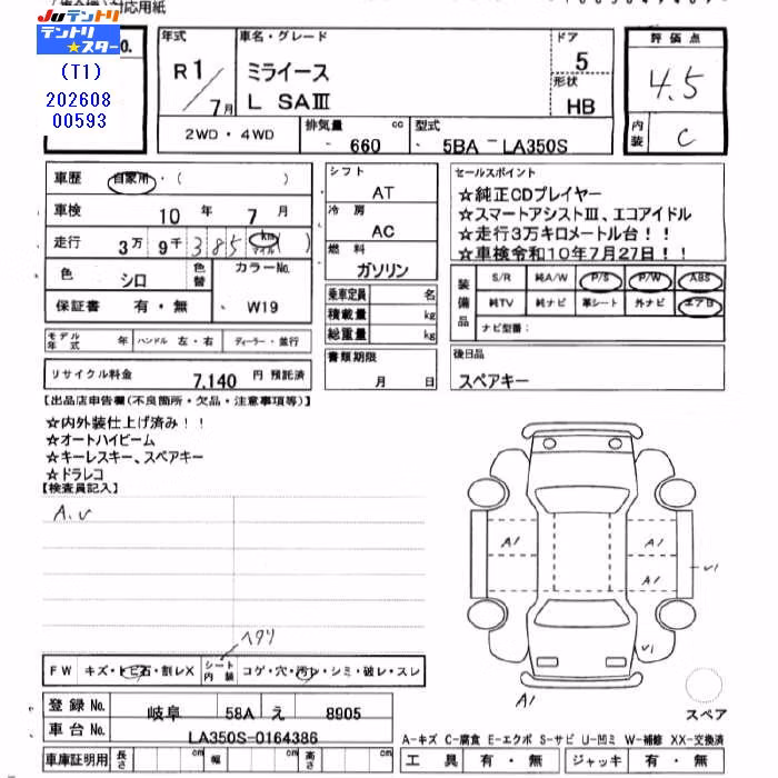 DAIHATSU MIRA E:S