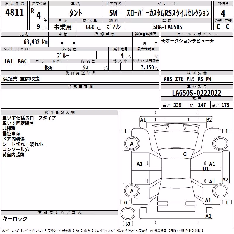 DAIHATSU TANTO