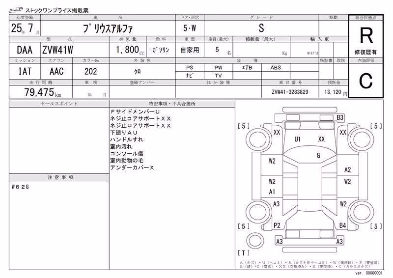 TOYOTA PRIUS ALPHA