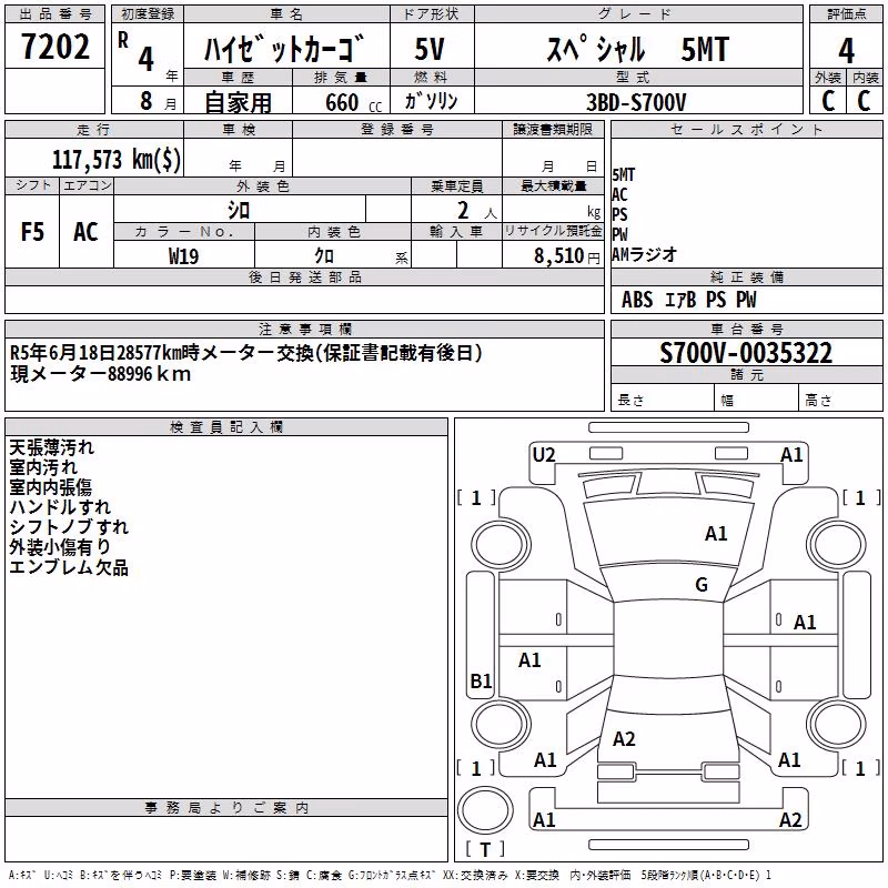 DAIHATSU ATRAI