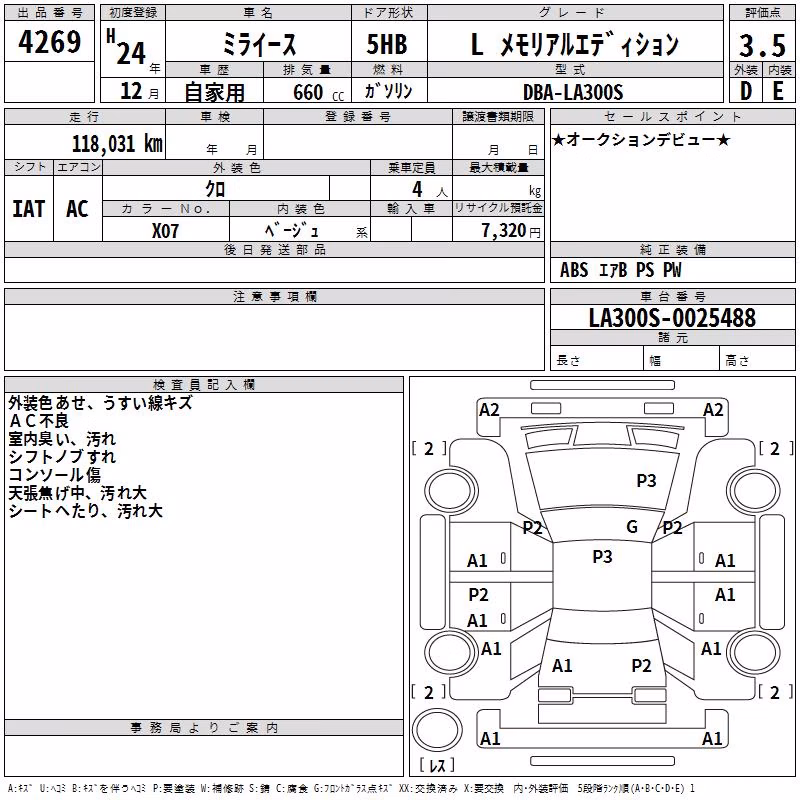 DAIHATSU MIRA E:S