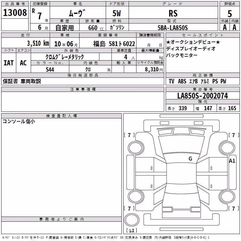 DAIHATSU MOVE