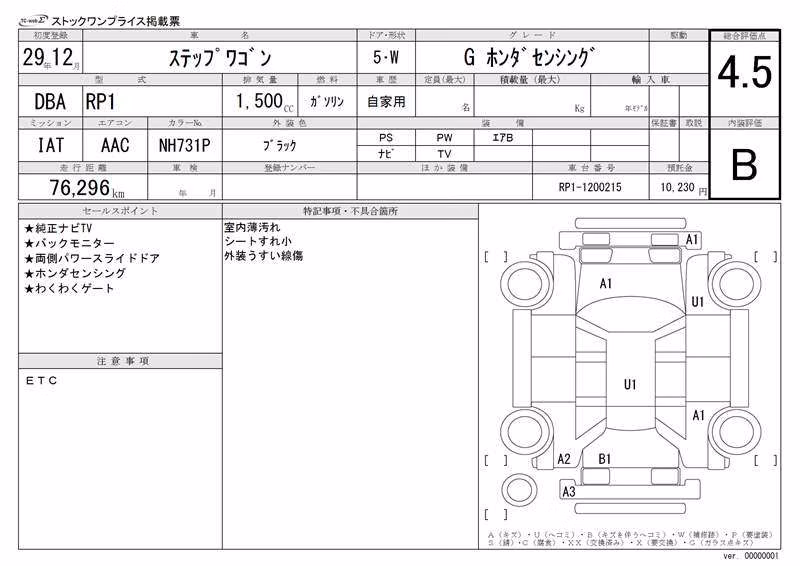 HONDA STEPWGN