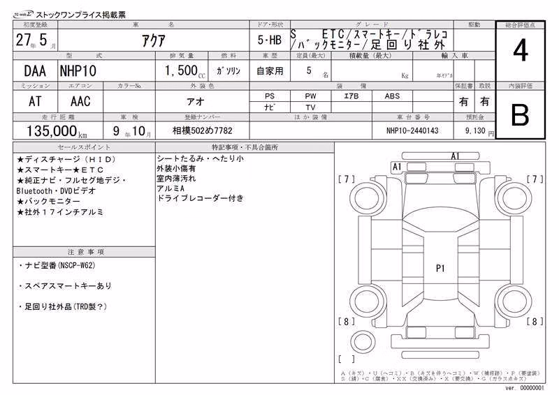 TOYOTA AQUA
