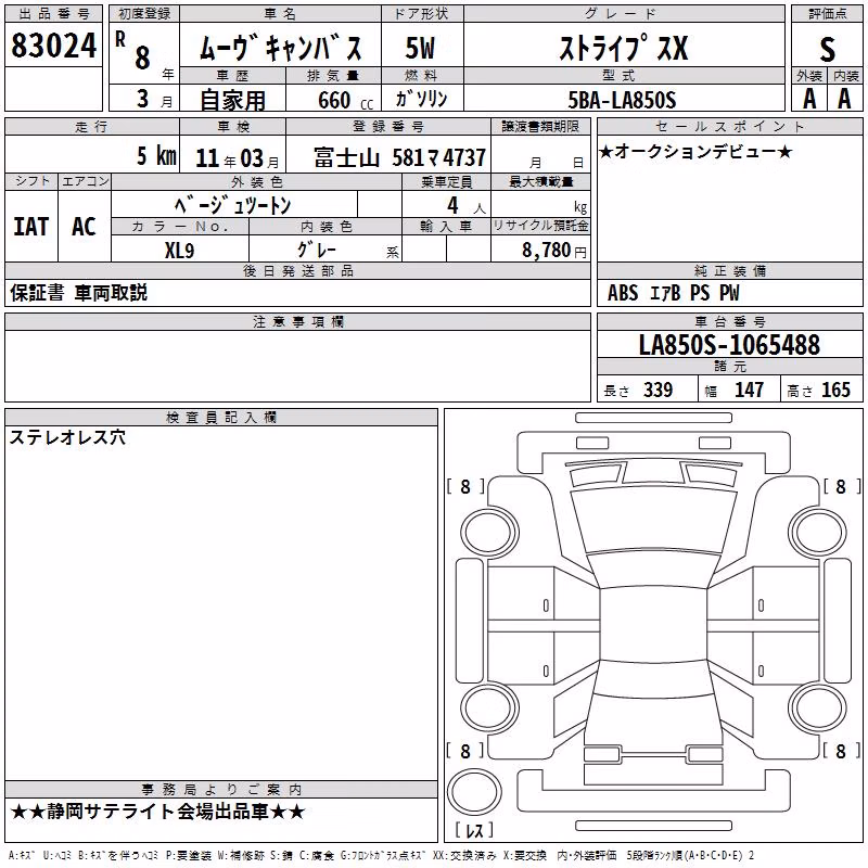DAIHATSU MOVE CANBUS