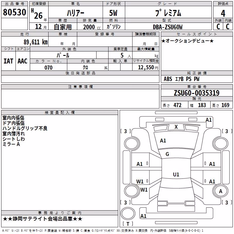 TOYOTA HARRIER