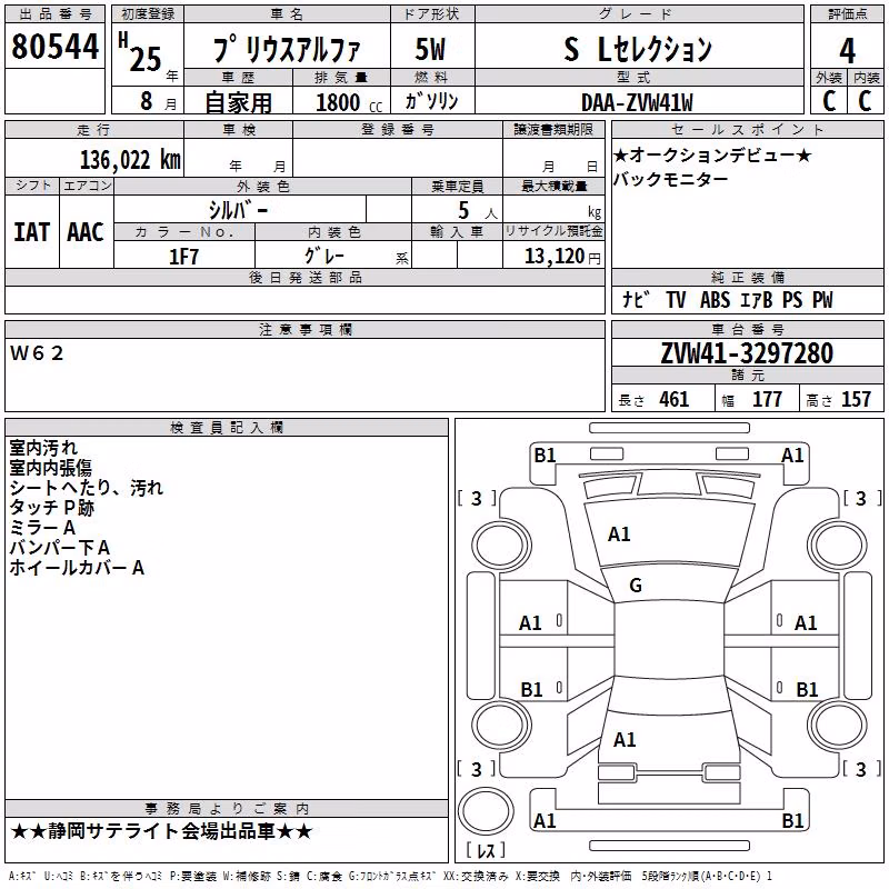 TOYOTA PRIUS ALPHA