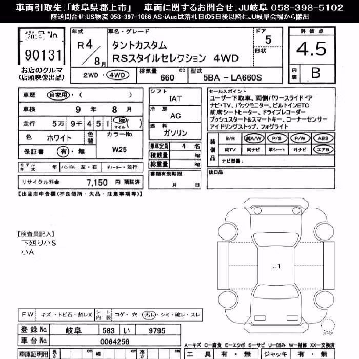DAIHATSU TANTO