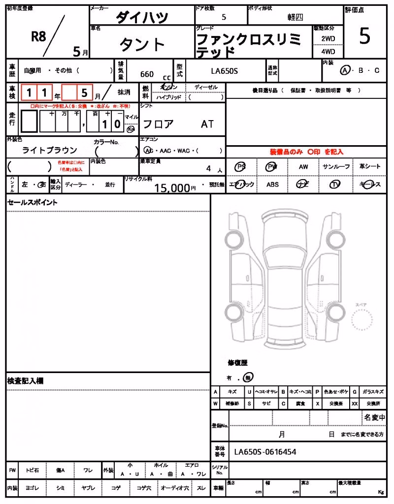 DAIHATSU TANTO