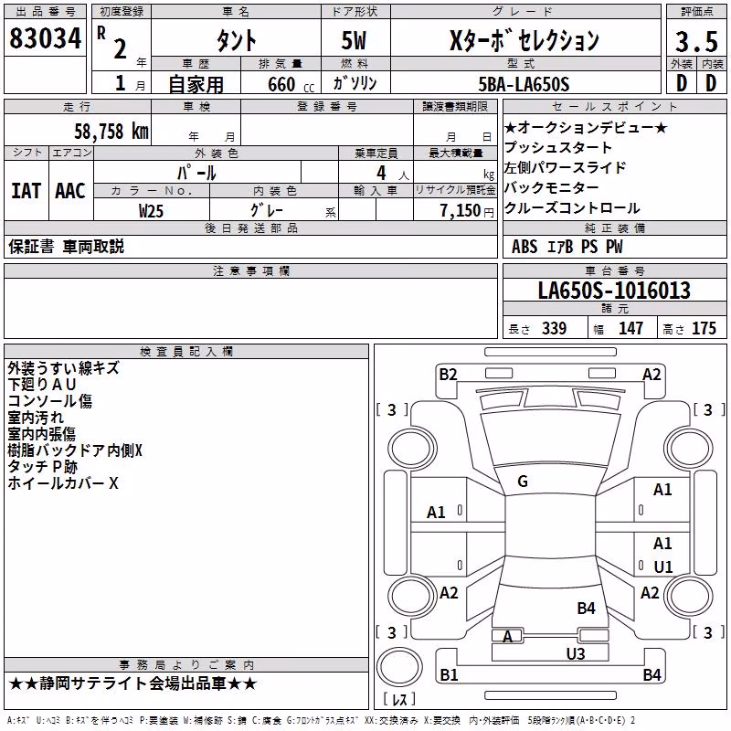 DAIHATSU TANTO