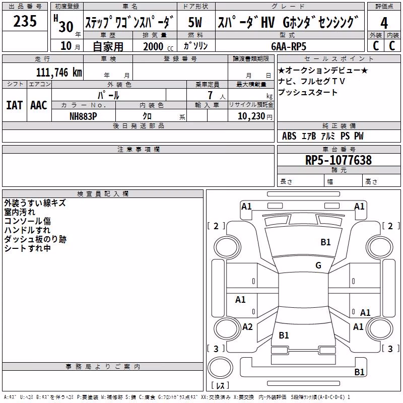 HONDA STEPWGN