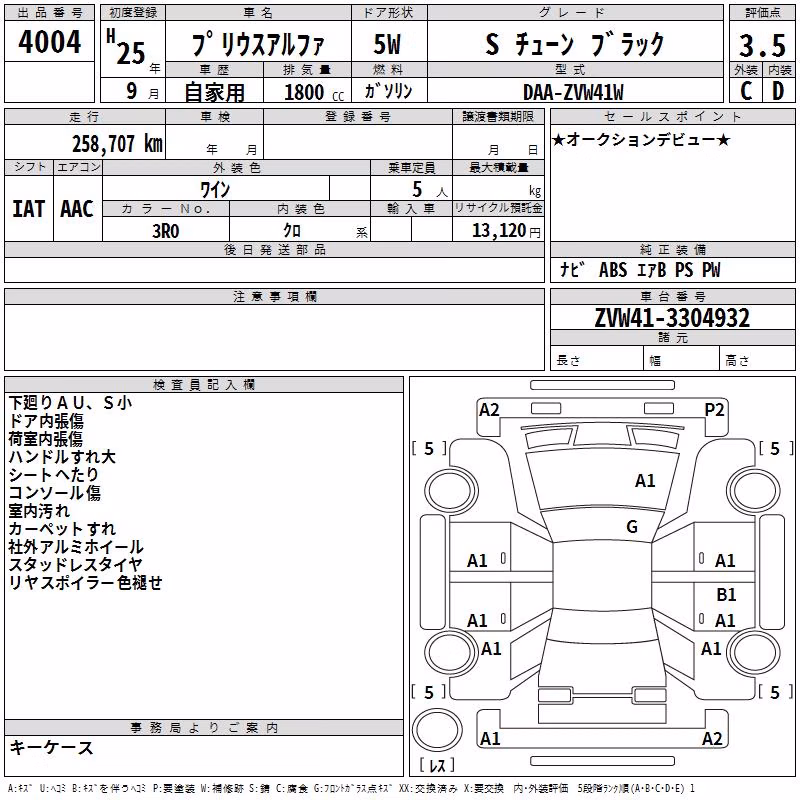 TOYOTA PRIUS ALPHA