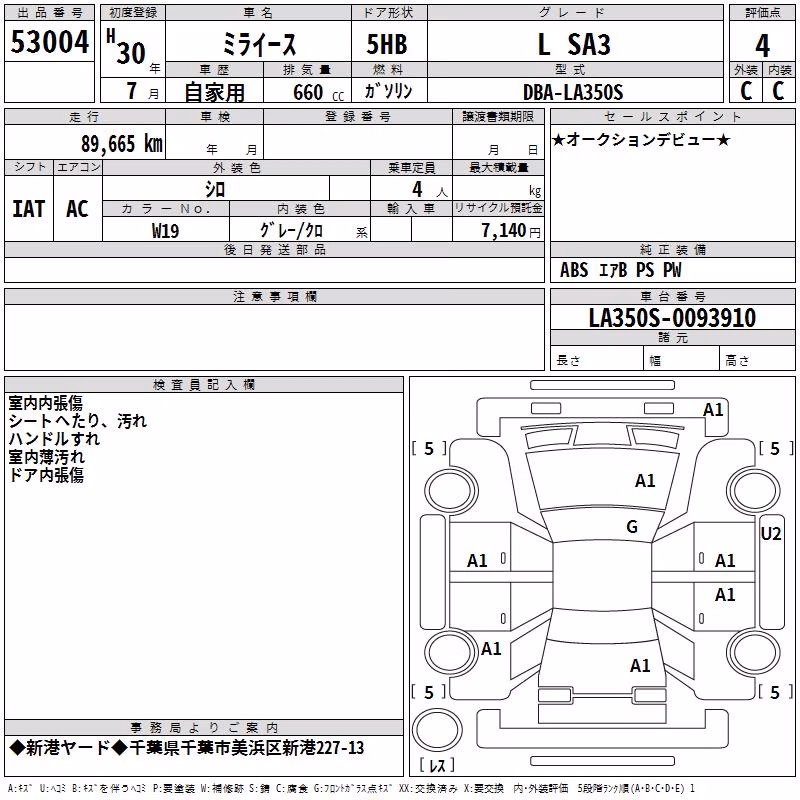 DAIHATSU MIRA E:S