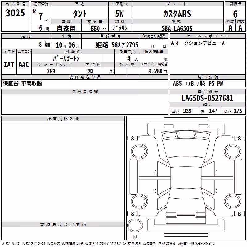 DAIHATSU TANTO