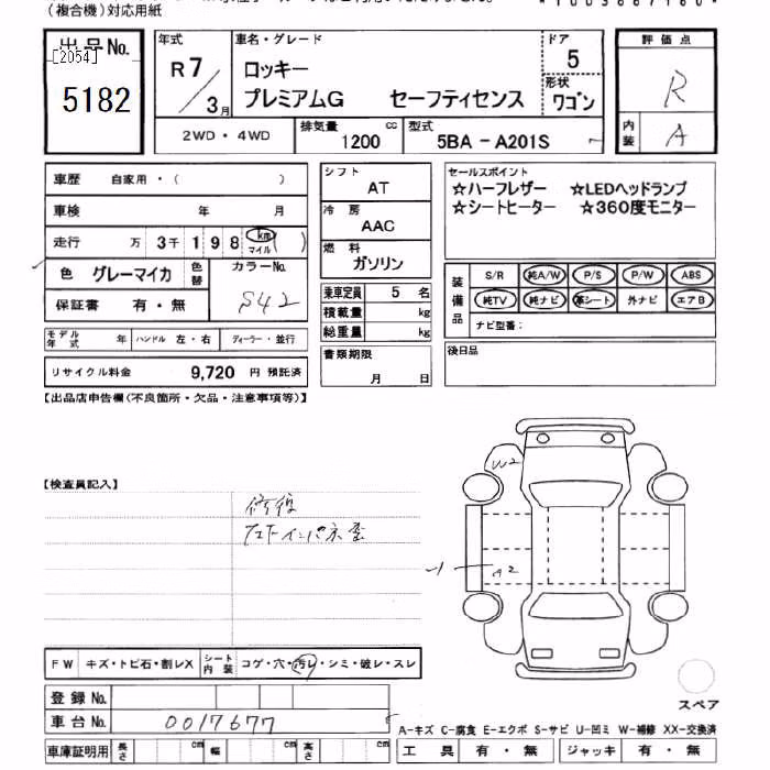 DAIHATSU ROCKY