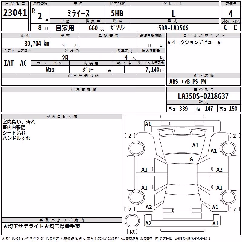 DAIHATSU MIRA E:S