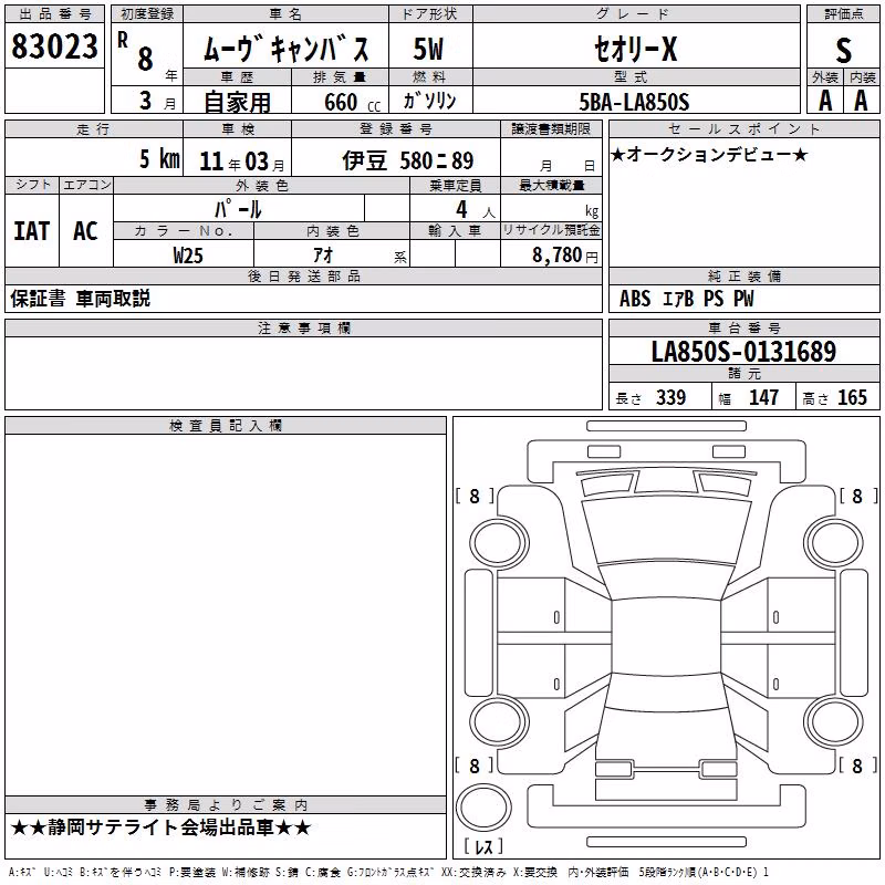 DAIHATSU MOVE CANBUS