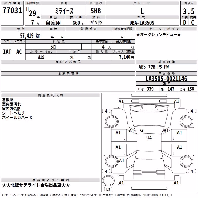 DAIHATSU MIRA E:S