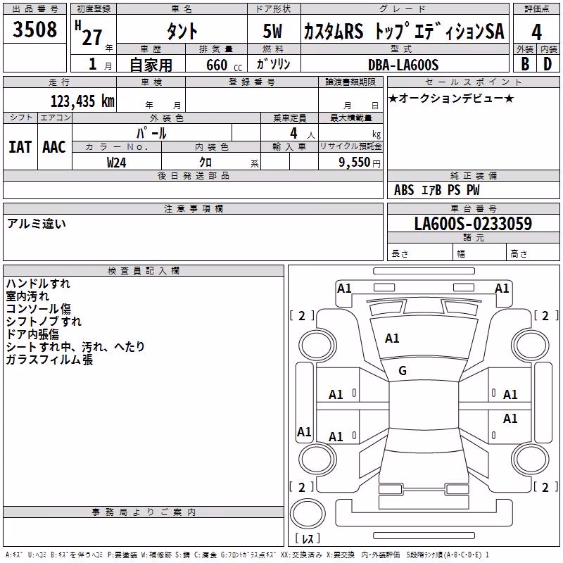 DAIHATSU TANTO