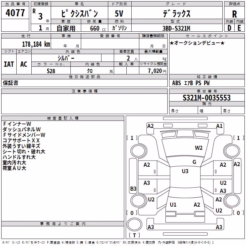 TOYOTA PIXIS VAN