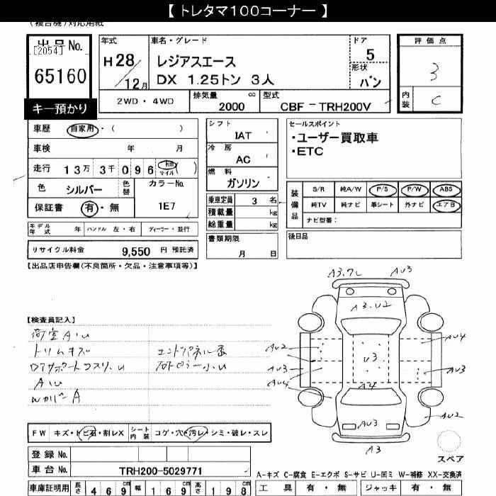 TOYOTA REGIUS ACE