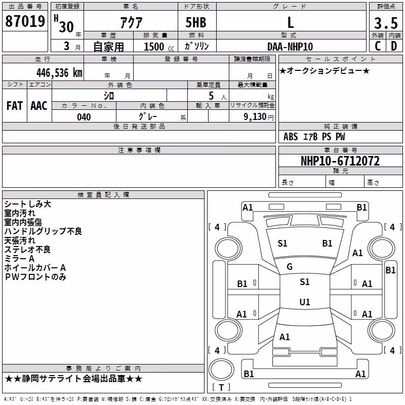 TOYOTA AQUA