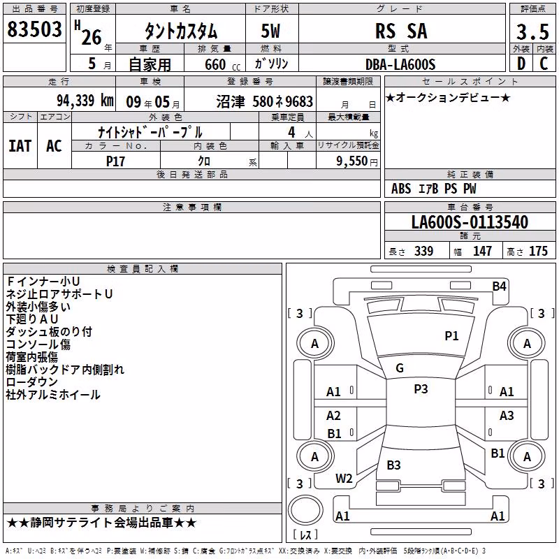 DAIHATSU TANTO