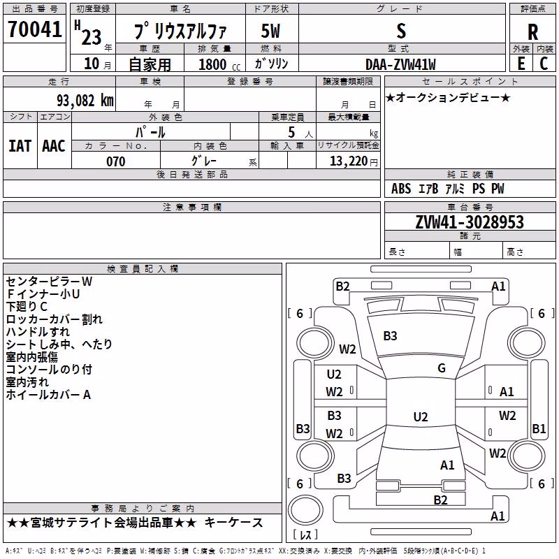 TOYOTA PRIUS ALPHA