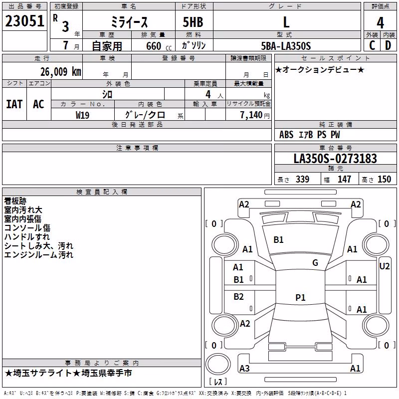 DAIHATSU MIRA E:S