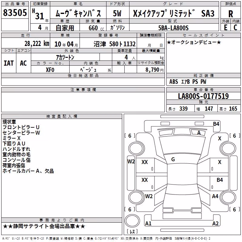 DAIHATSU MOVE CANBUS