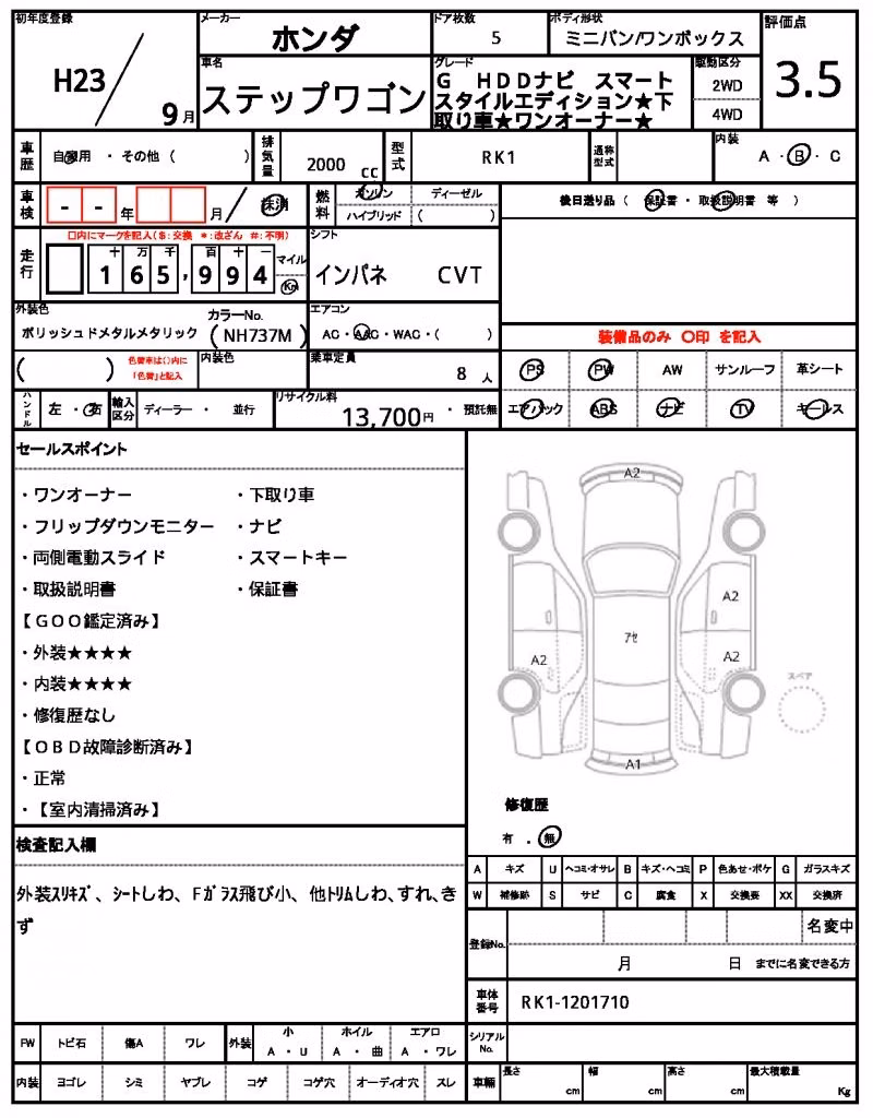 HONDA STEPWGN