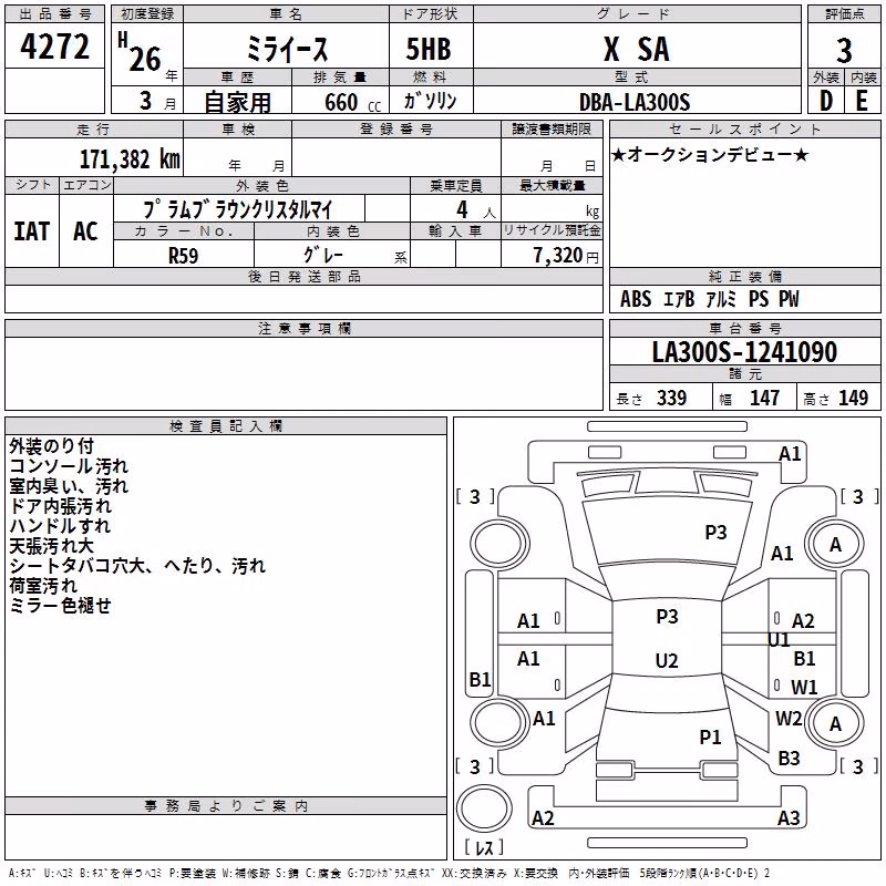 DAIHATSU MIRA E:S