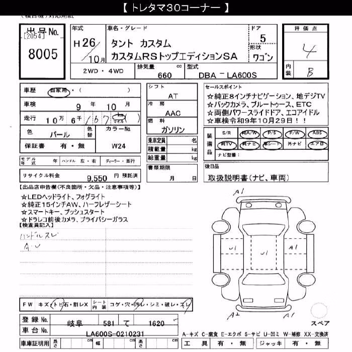 DAIHATSU TANTO