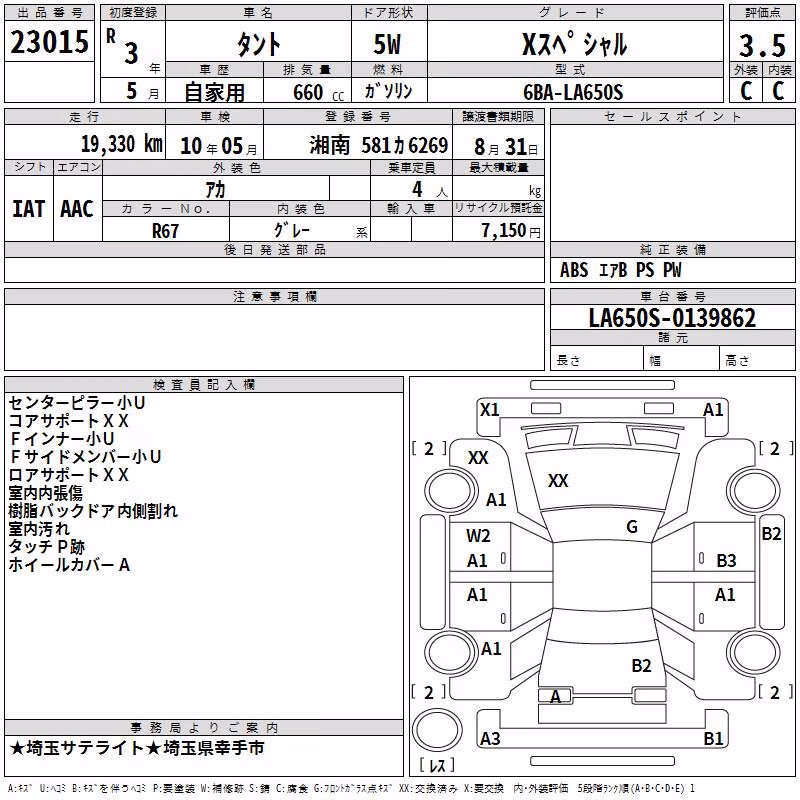 DAIHATSU TANTO