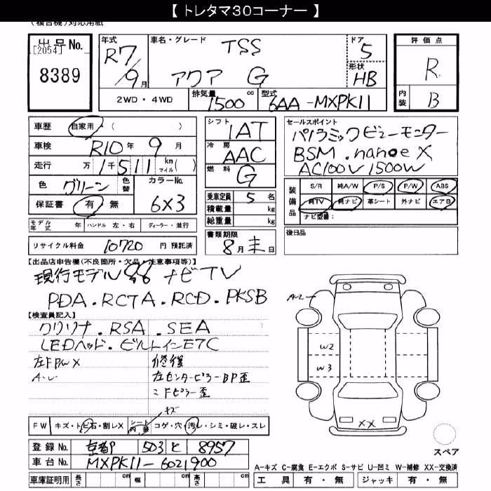 TOYOTA AQUA