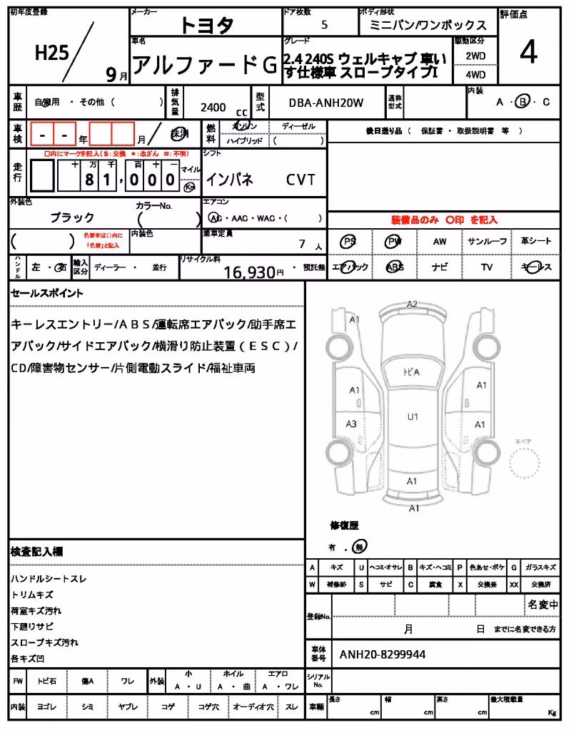 TOYOTA ALPHARD