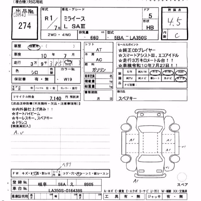 DAIHATSU MIRA E:S