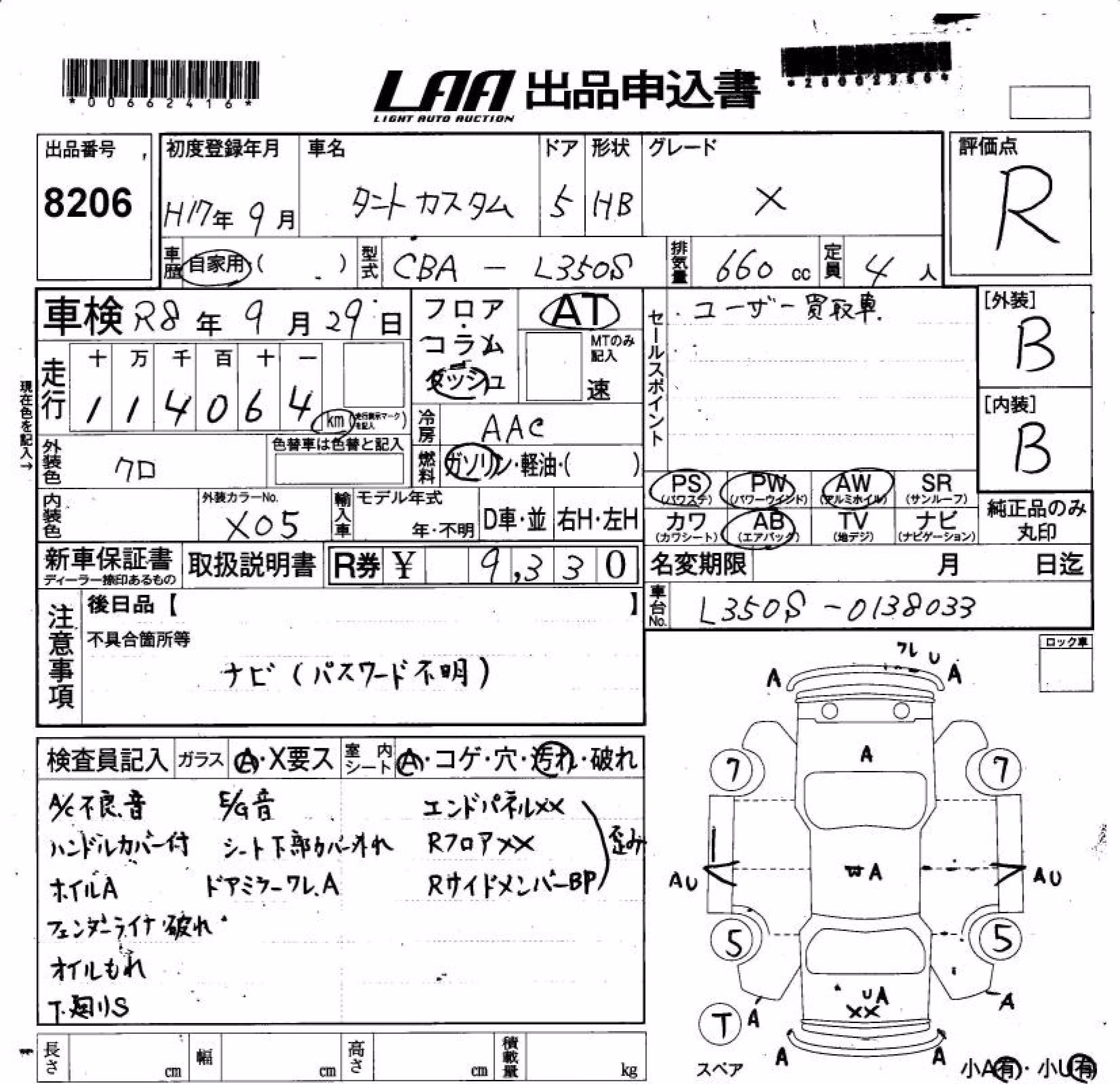 DAIHATSU TANTO