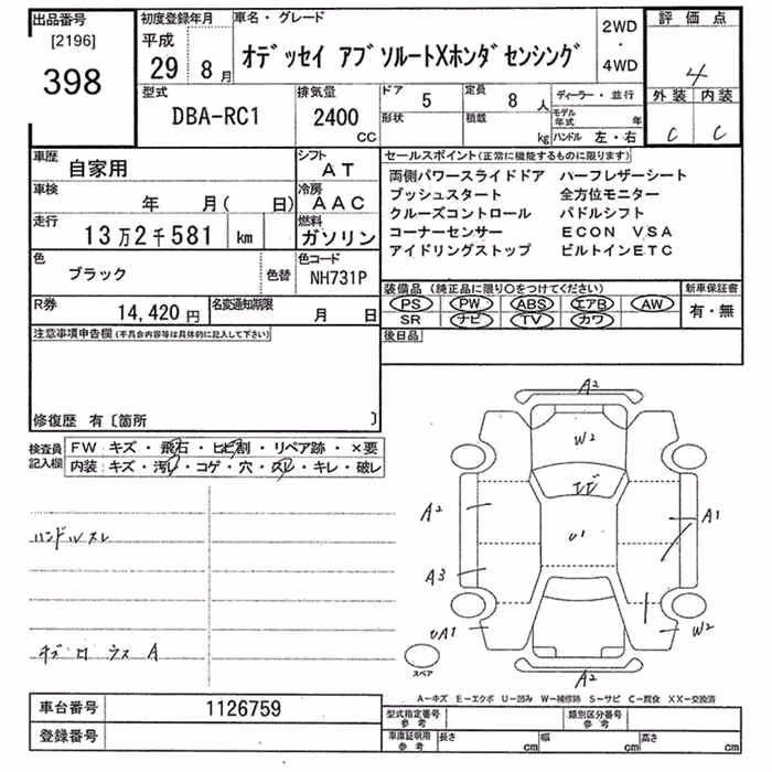 HONDA ODYSSEY