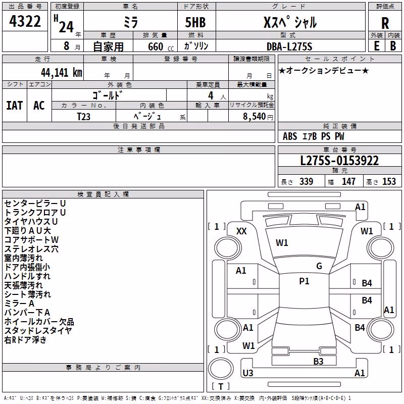 DAIHATSU MIRA