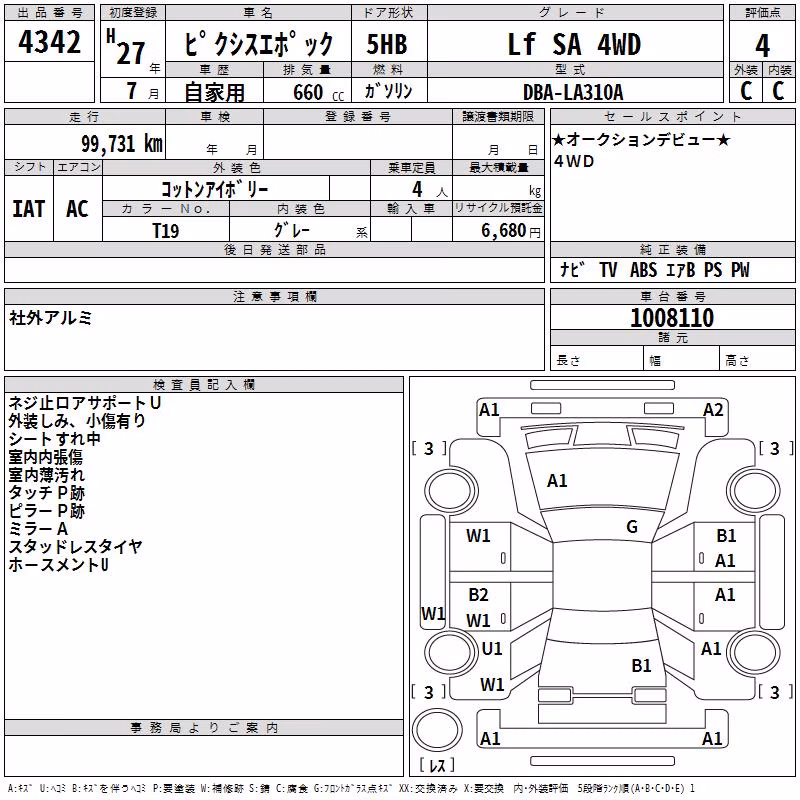 TOYOTA PIXIS EPOCH